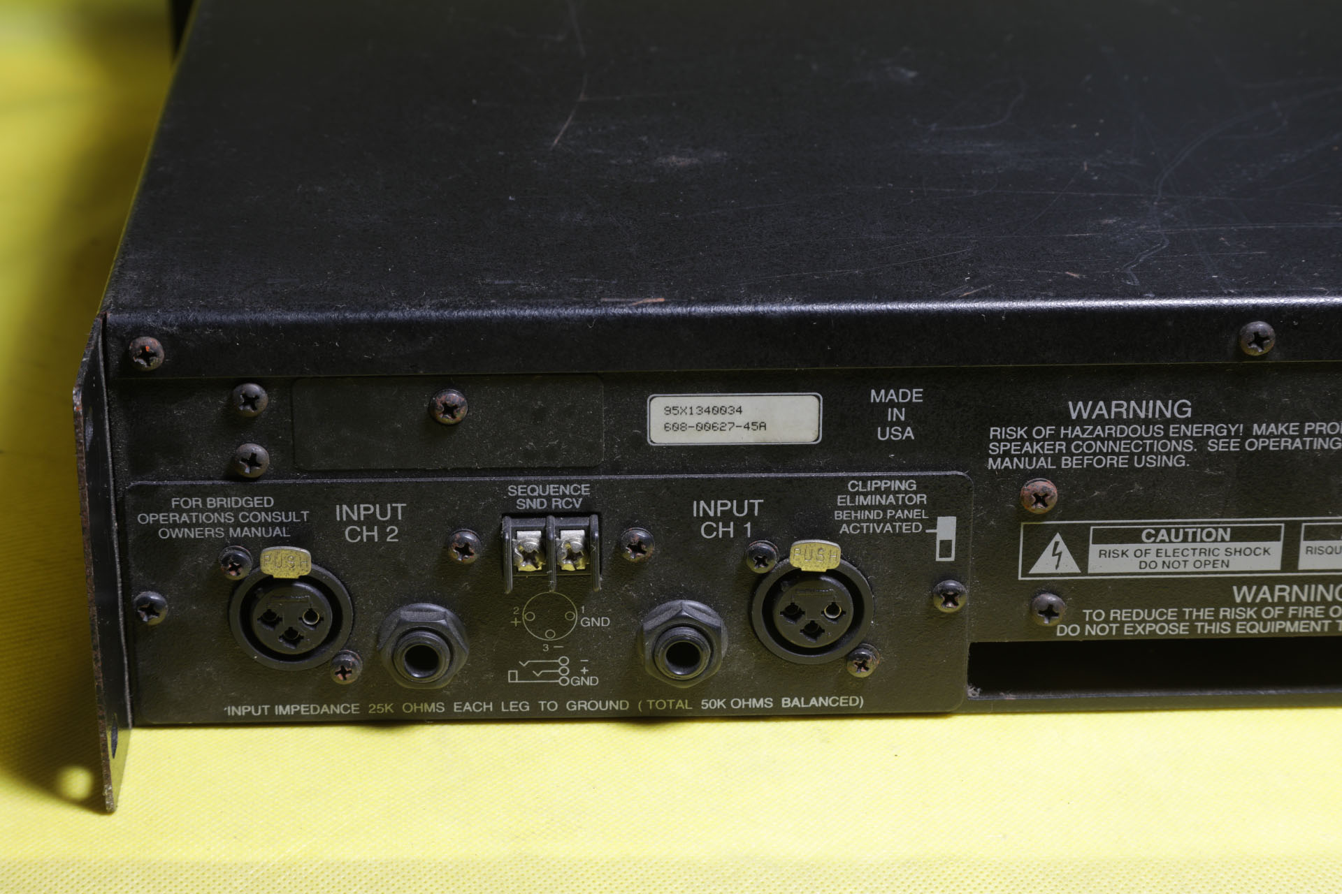 CARVER pm950 パワーアンプ 本体 Spheremusic - Bargain or auction detail